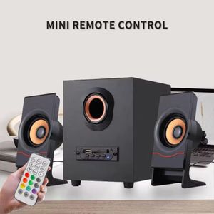 Extra Bass Bluetooth and FM radio Subwoofer Speaker with Remote Plus - Brown