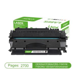 i-AICON Compatible Black Laser Toner Cartridge for HP and Canon CRG - 2700 pages - (119/319/719/120/320/720) Printers
