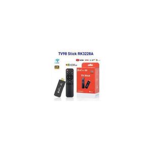 TV98 5G TV Stick - 4K Ultra HD Android TV Dongle - Dual Band WiFi (2.4G/5G) - Smart Media Player