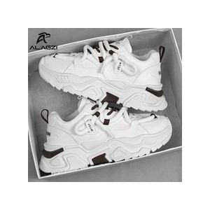 ALagzi 2025 Men's Breathable Height-Increasing Fashionable Sports Shoes - White