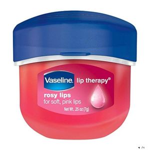 Vaseline  Rosy Lips – 7g Mini Balm for Soft,Pink Lips
