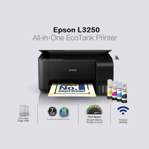 Epson EcoTank L3250 Color A4 Wi-Fi All-in-One Ink Tank Printer (Wireless, Print, scan, copy)