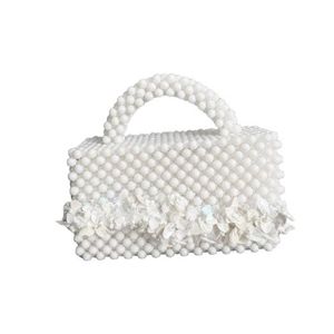 Beads BAG BROOKLYN IN WHITE