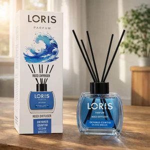 Loris Parfum Reed Diffuser-120ml-Ocean Breeze-Blue