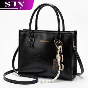 STY Ladies Handbag Women Top-Handle Bags Small Handbags Simple Cross-body bag