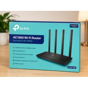 TP-Link  Archer C80 AC1900 Dual-Band Wi-Fi Router – 1300 Mbps 5GHz + 600 Mbps 2.4GHz