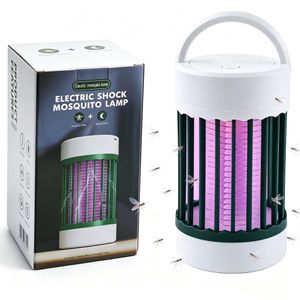 Rechargeable Mosquito Killer Lamp, UV Light Trap Electric Bug Zapper, Low Noise Mosquito Trap for Home, Baby Safe