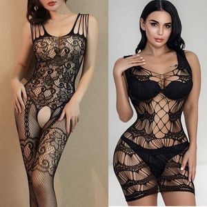 2 Pcs Female Cheongsam Sexy Provocative Sexy Fishnet Stockings Sex Appeal One Piece Stockings Fishnet Stockings Temptation Hot Passion Underwear Cosplay Female Costume Maid Costume