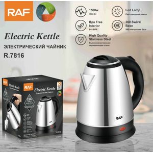 RAF R.7816- 2.0 L Electric Kettle - 2000W - Silver