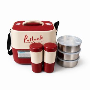 Potluck Insulated Lunch Box Set