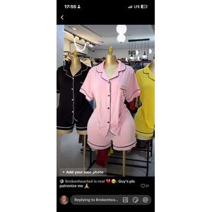 Women’s Pajama Set- Pink