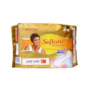 Softcare Feminine Sanitary Pad Brown - 16pcs