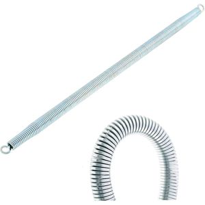 Premium Heavy Duty Tension Door Spring - Automatic Screen Door Closer - Silver