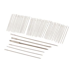 55pcs Stainless Steel Needle, Embroidery Needles For Hand Sewing