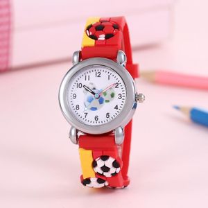 New Fashionable Colorful Cartoon Soccer Student Youngsters's Quartz Digital Watch