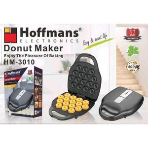 Hoffmans Electric Donut Maker (16-Slot Party Size Baker