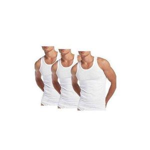 QUALITY 3 Pices of Round Singlet - White
