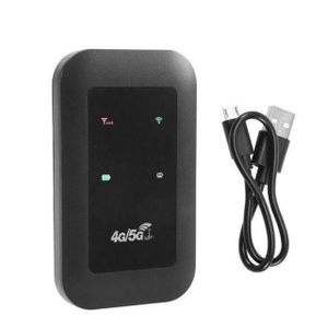 Universal 4G/5G Portable Mobile Wi-Fi Hotspot - Black