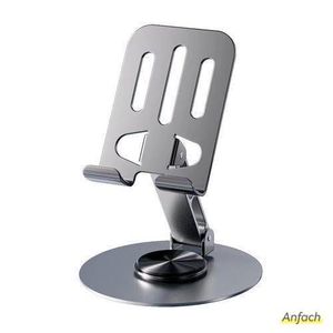 Anfach Adjustable & Foldable Phone/Tablet Stand  Aluminum Alloy for Desk
