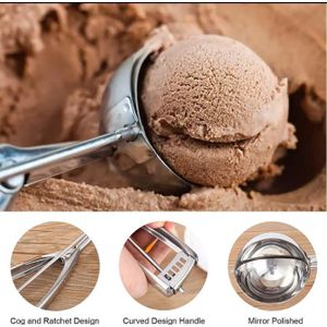 AD Multifunctional Ice Cream Scooper - Multicolour