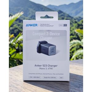 Anker  523 Charger 47W Power Delivery Nano 3  GaN II