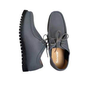 Wallabees Lace-Up Genuine Leather Shoes