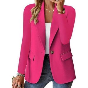 Women Fashion Casual Work Blazers Office Ladies Jackets