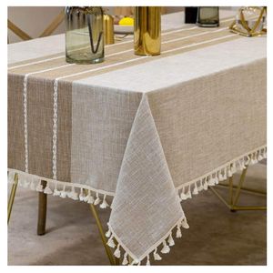 TodyJeyHo Waterproof Rectangle Table Cloth,55 x 86 Inch Waterproof Table Cloth, Linens Wrinkle Free Anti-Fading,Rustic Table Cover Decoration for Kitchen Dinning Christmas,6-8 Seats
