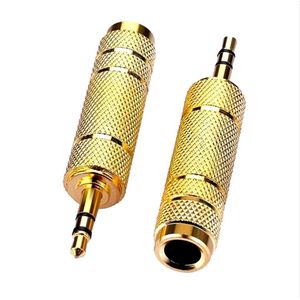 3.5mm Male to 6.35mm Female Audio Adapter – Gold Plated