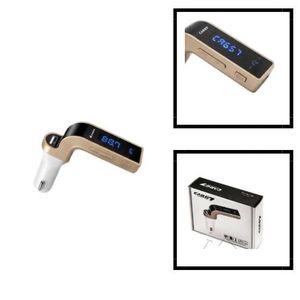 Easy Car Charger Adapter G7 Bluetooth FM Transmitter Car USB Charger with USB Fast Charger Interface Phone Charger in Car Socket and Hands-Free Kit with Memory Card Reading Port