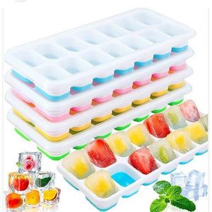 5pcs Ice Cube Tray - Multi colours