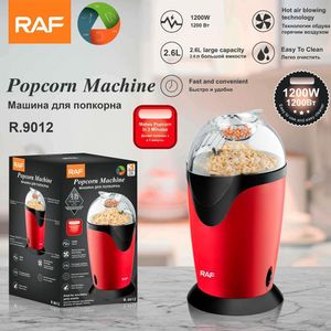 RAF Electric Popcorn Machine R.9012 – 1200W Hot Air Popcorn Maker – 2.6L – Red