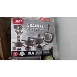 osfe granite 23pcs cookware set