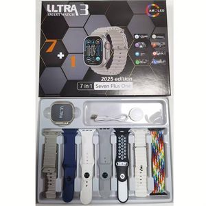 Series 10 Ultra3 7-in-1 Strap 2.2" Bluetooth Call Full Touchscreen Smartwatch- For Android and iOS