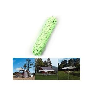 20m Luminous Reflective Tent Rope Windproof Camping Cord Guyline, Diameter: 5mm