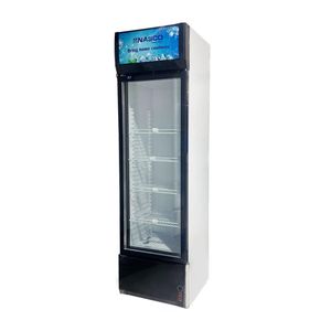Nasco NAS-FL360-1DR 298Ltrs One Door Display Fridge - Black & White
