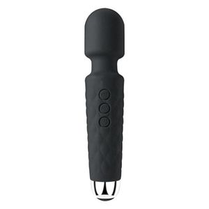 Hifinit 20 mode frequency powerful rechargeable stick vibrator massager  nipple small rechargeable handheld cordless muscle relaxation stimulator masturbation toy suitable for both men and women to like and give as gifts to girlfriends and wives