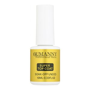 OUMANNY Professional Nails Super Top Coat – 10ml – High Gloss Soak-Off UV/LED
