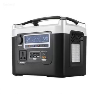 Smart Portable Power Station 640W Solar Generator 50Ah LiFePO4 Battery AC/USB Outlet