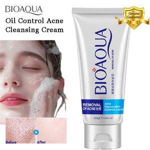 BIOAQUA Oil Control & Acne Removal Facial Cleanser-100g