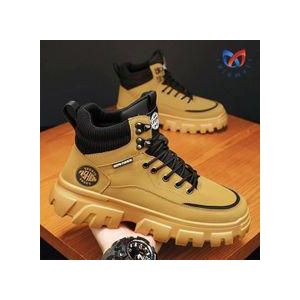 Boutique Men's Casual Shoes Loafers Constantine Boots Martin Boots-Brown