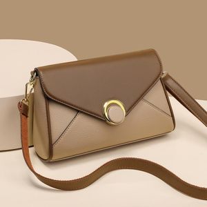 Women's Soft PU Leather Crossbody/Shoulder Bag – Korean Style Small Square Bag