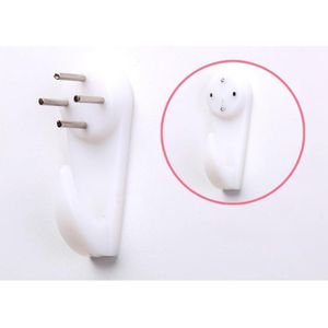 General 12PCS Damage-Free Mounting Hooks and Nails - Strong, Invisible Wall Hanging Hardware