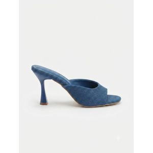 Ladies beautiful jeans heels 