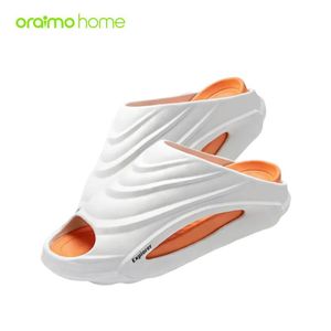 oraimo home CrestFrom Ergonomic Anti-Skid Slipper White 40-41