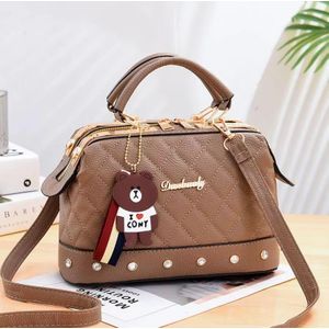 Danbaoly Cute Ladies Handbag-Khaki/Beige Color
