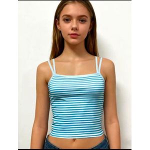 China Image 6 pieces multicolored quality kids ladies vest 