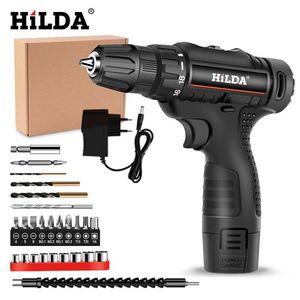 12V Home Cordless Drill  Power Tools Rechargeable