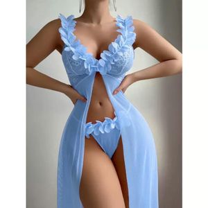    Women’s Cute Sleep Wear Pajamas Blue 