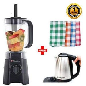 Binatone Smart 2in1 Electric Blender +  Black + Kettle & 4pieces Napkins.